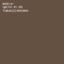 #655141 - Tobacco Brown Color Image